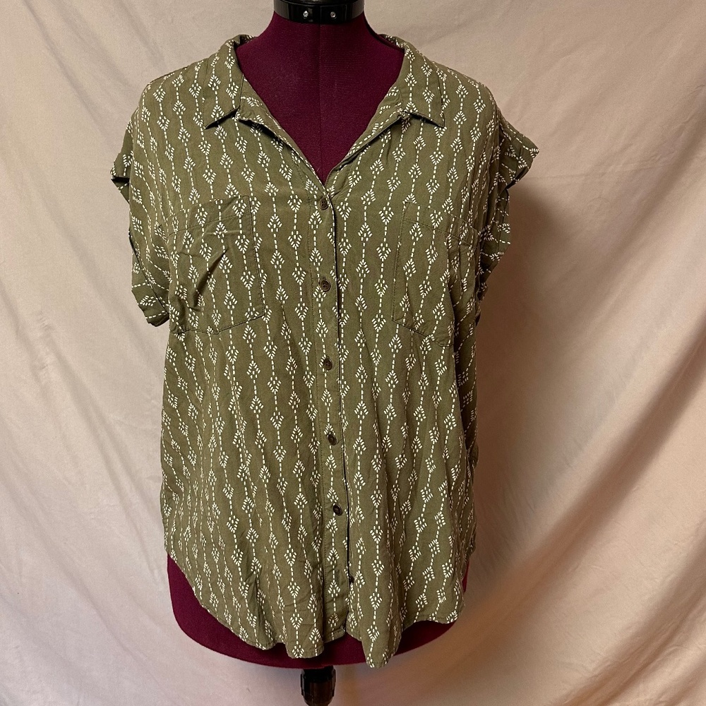 Jachs Girlfriend New York button down blouse